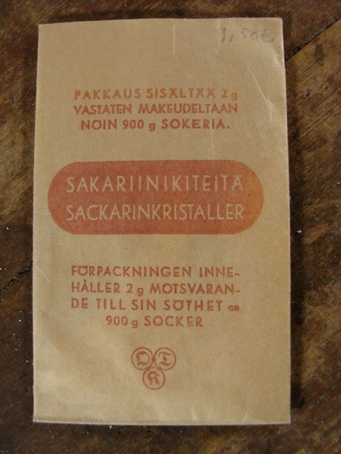 Sakariini- kiteit 2 g