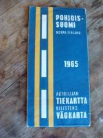Maantiekartta, pohjois-suomi, 1965