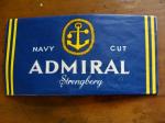 tupakkaetiketti, avattu tuotepaketti, Admiral navy cut, Strengbe
