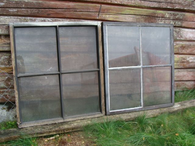 4-ruutuiset ikkunat, 88,5x98,5x4,5