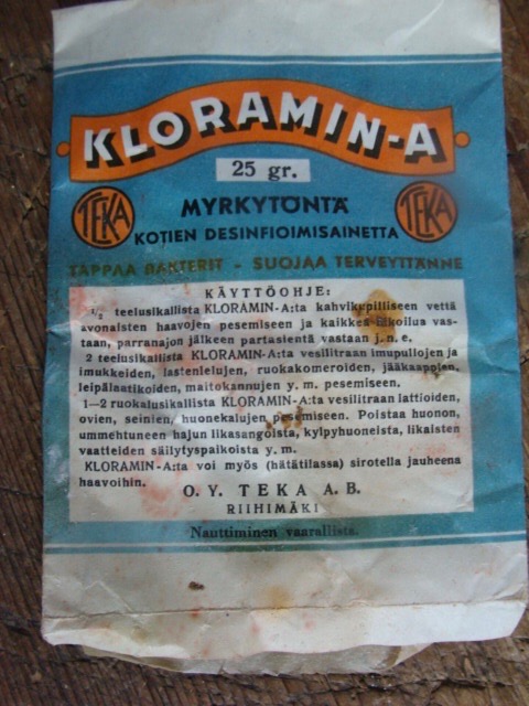 Kloramin-a , Desifiointiaine, TEKA oy