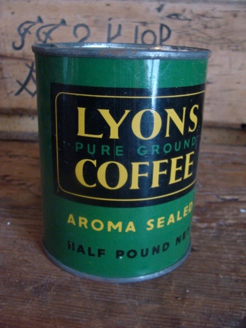 Lyons pure ground coffee, London