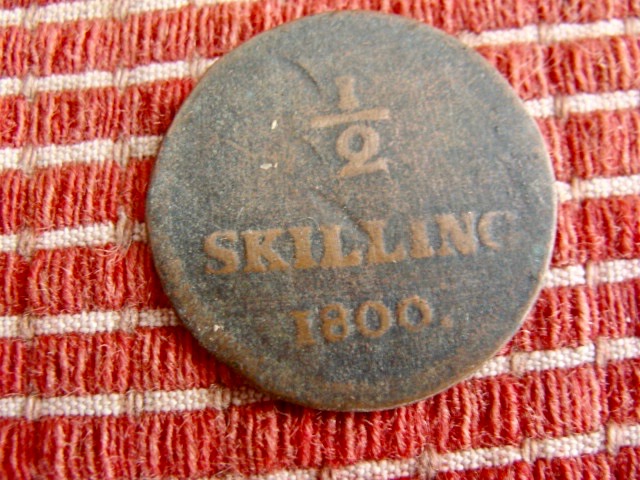 1/2 Skilling 1800, Ruotsi