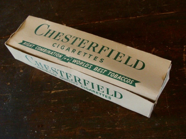 Chesterfield Cigarettes, Ligget&myers U.S.A