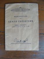 Sampo Trskverk- kyttohje. 1935, BMW