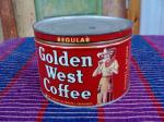 Golden west coffee, Ben hur, USA
