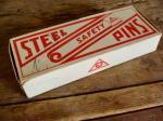 Steel safety pins- laatikko