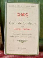 D.M.C Carte de coleurs cotton brillants