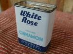 Maustepurkki, Cinnamon, White rose, USA