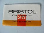 Tupakka etiketti, Bristol, Amer tupakka oy